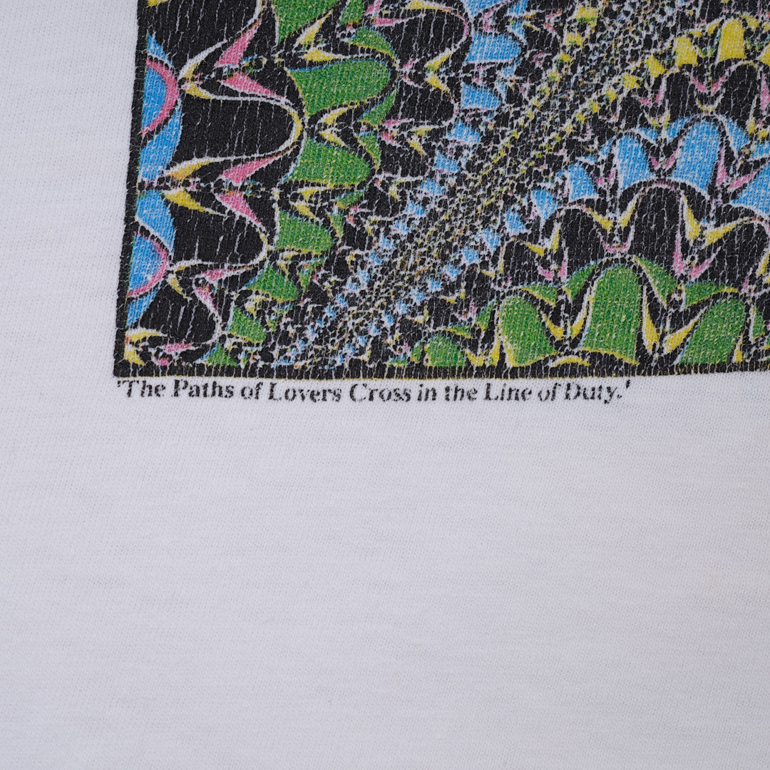 90s Fractal art t-shirt – weber