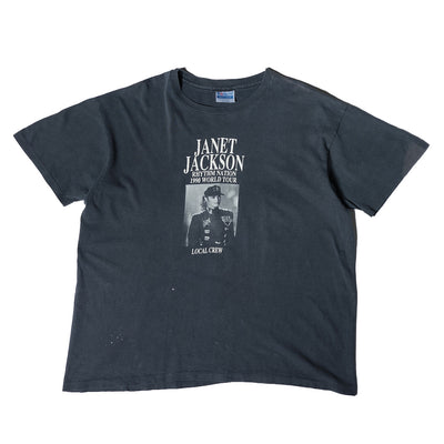 90s Janet Jackson world tour staff t shirt