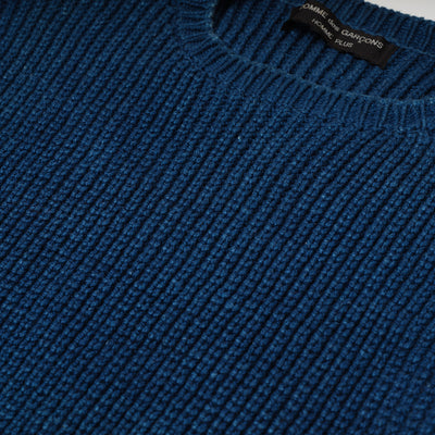 80s COMME des GARCONS HOMME PLUS indigo knit