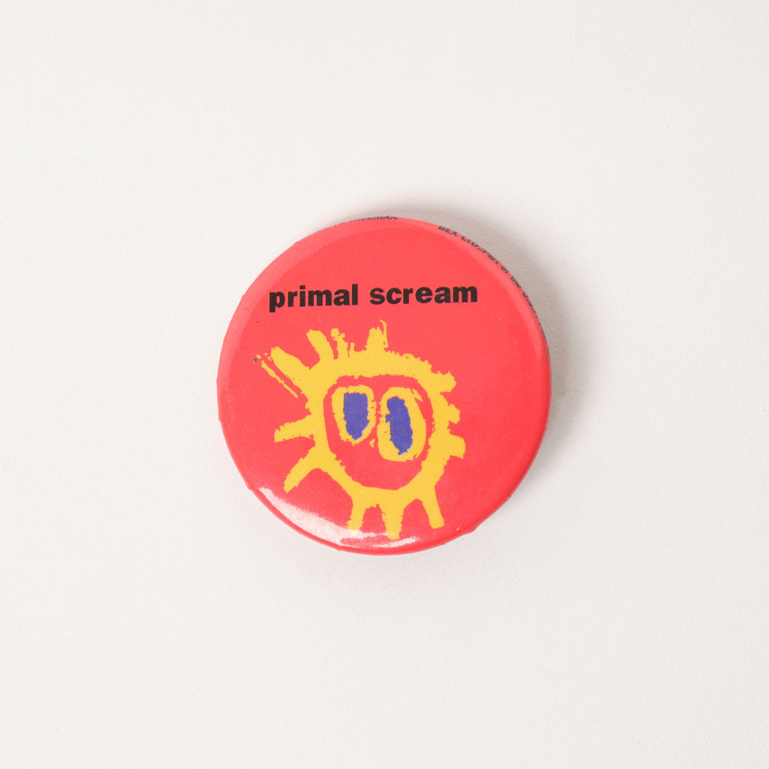 90s music pins (Primal Scream, Alice in Chains)