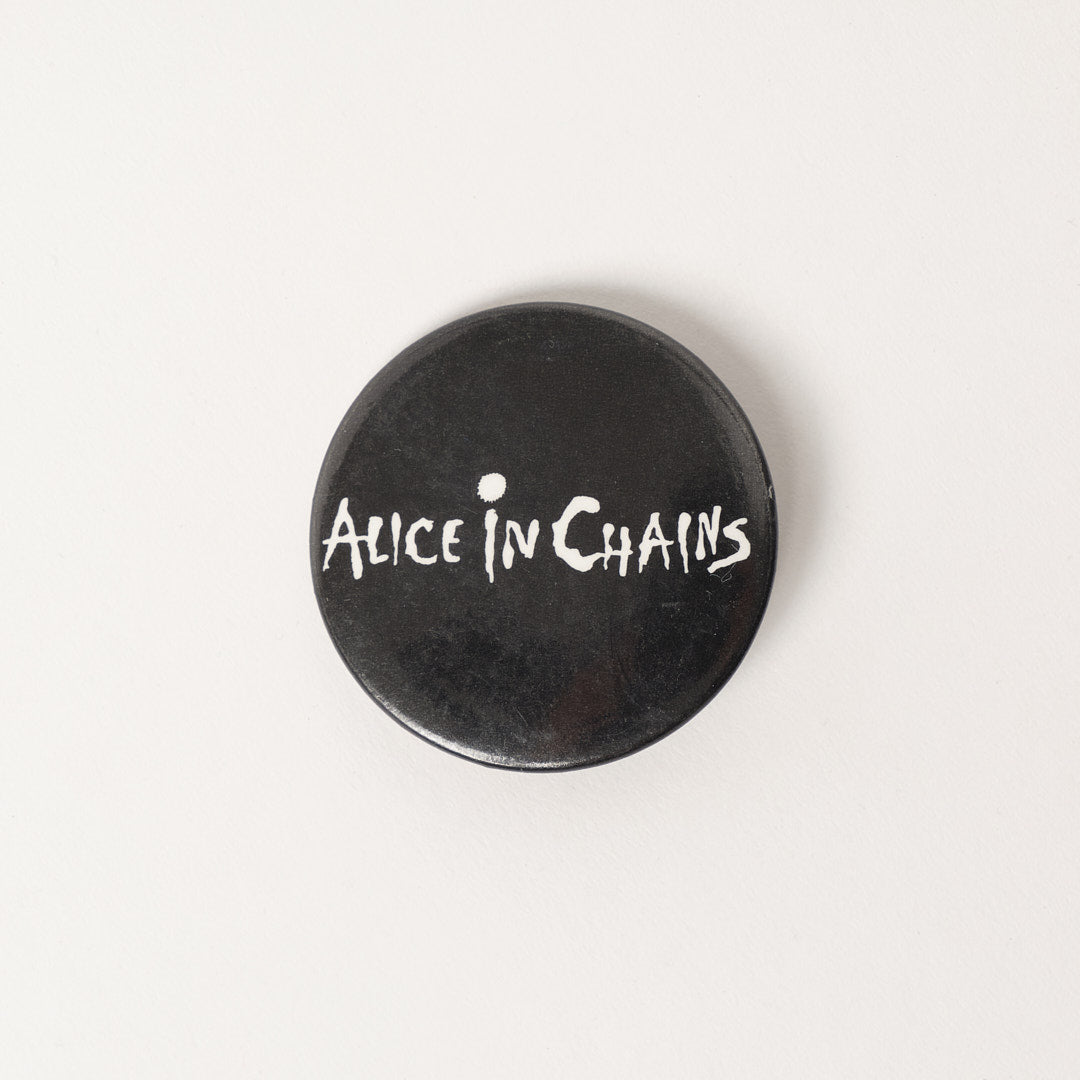 90s music pins (Primal Scream, Alice in Chains)