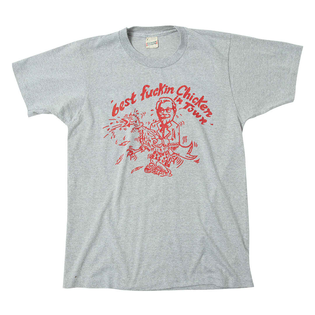 80-90s Kernel Sanders KFC parody t shirt