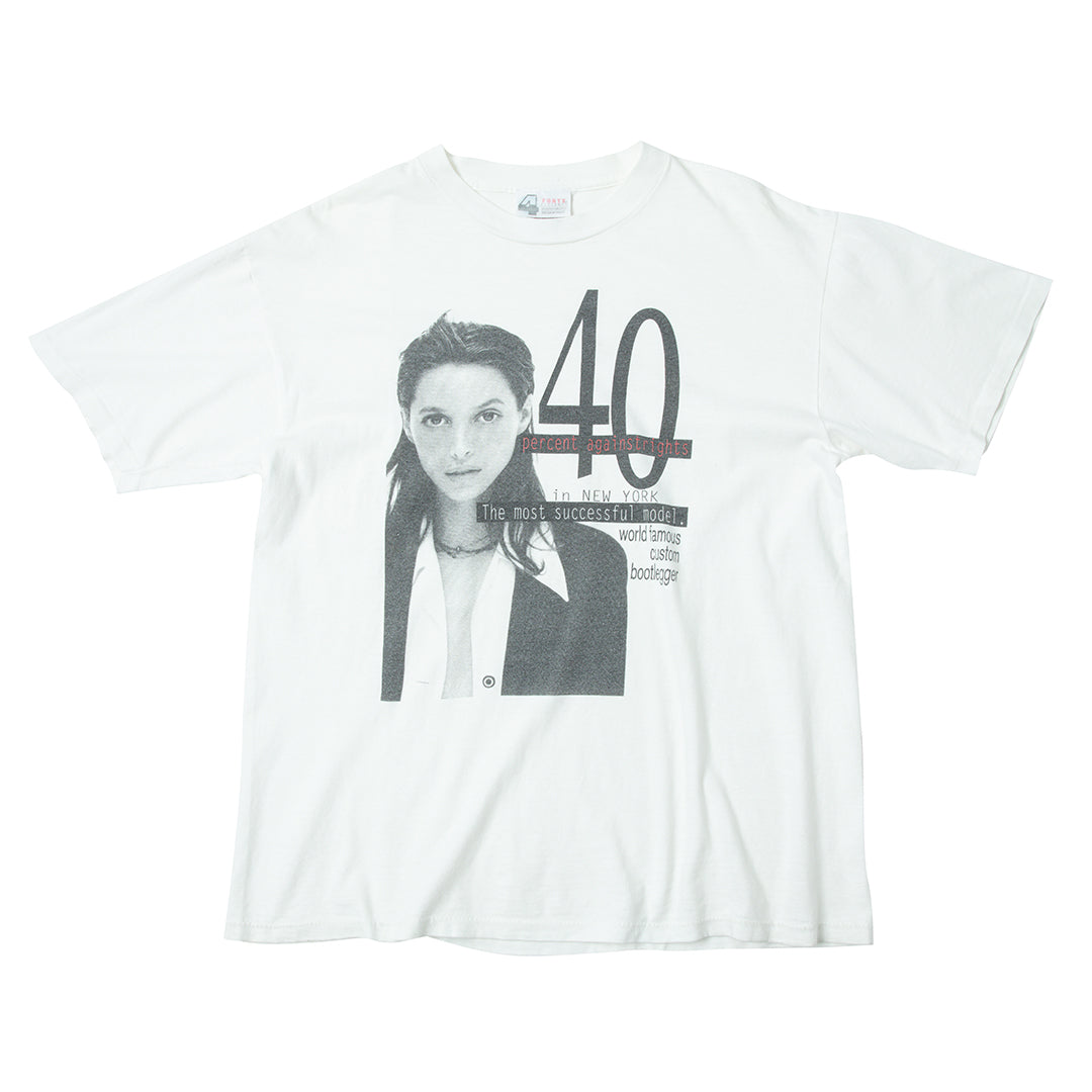 90s 40% AGAINST RIGHTS 