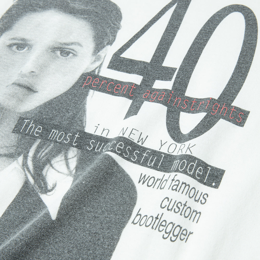 90s 40% AGAINST RIGHTS 