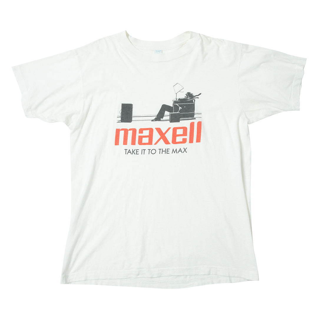 80-90s Maxell t shirt