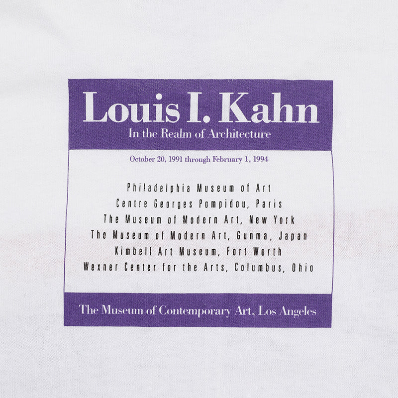 90s Louis I. Kahn  t shirt
