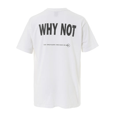 90 Yoko Ono "WHY" / "WHY NOT" t shirt