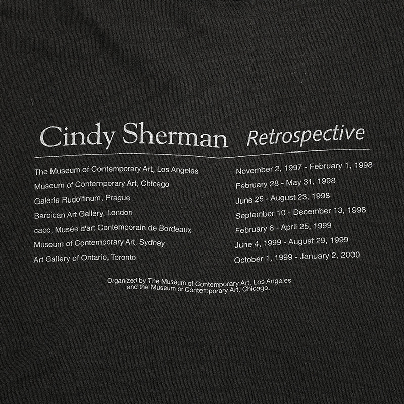 00s Cindy Sherman "Retrospective " t shirt