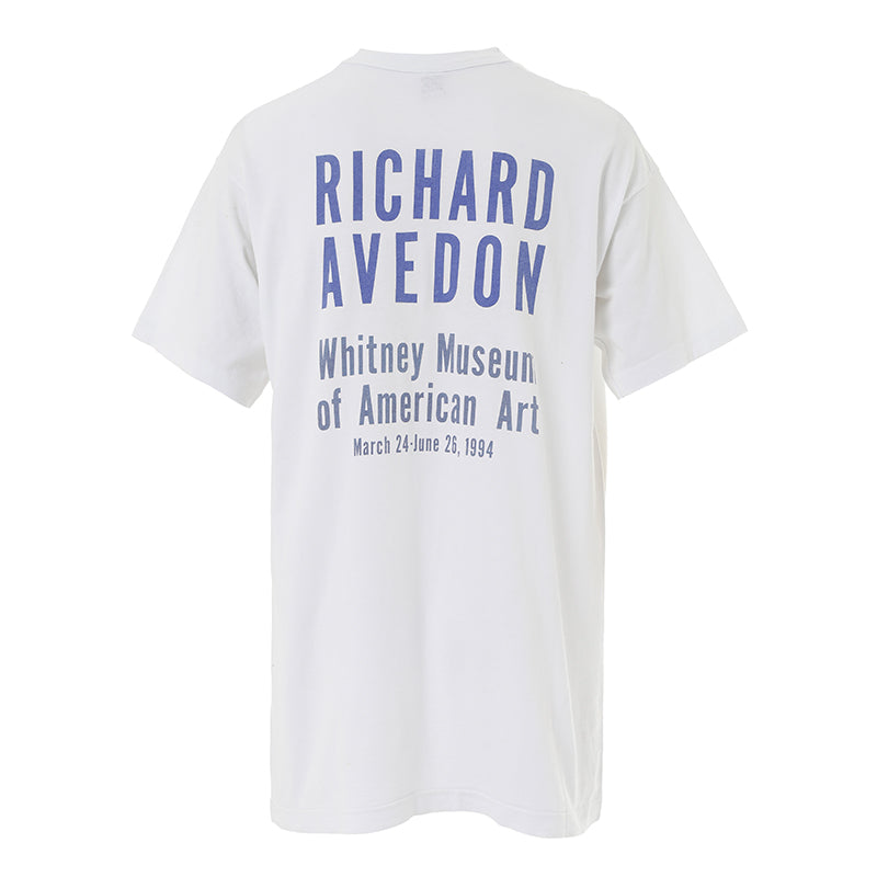 90s Richard Avedon  Whitney Museum exhibition t shirt