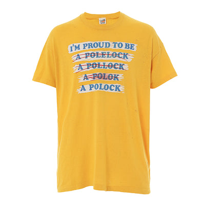70s "I'm proud to be a Polock" t shirt