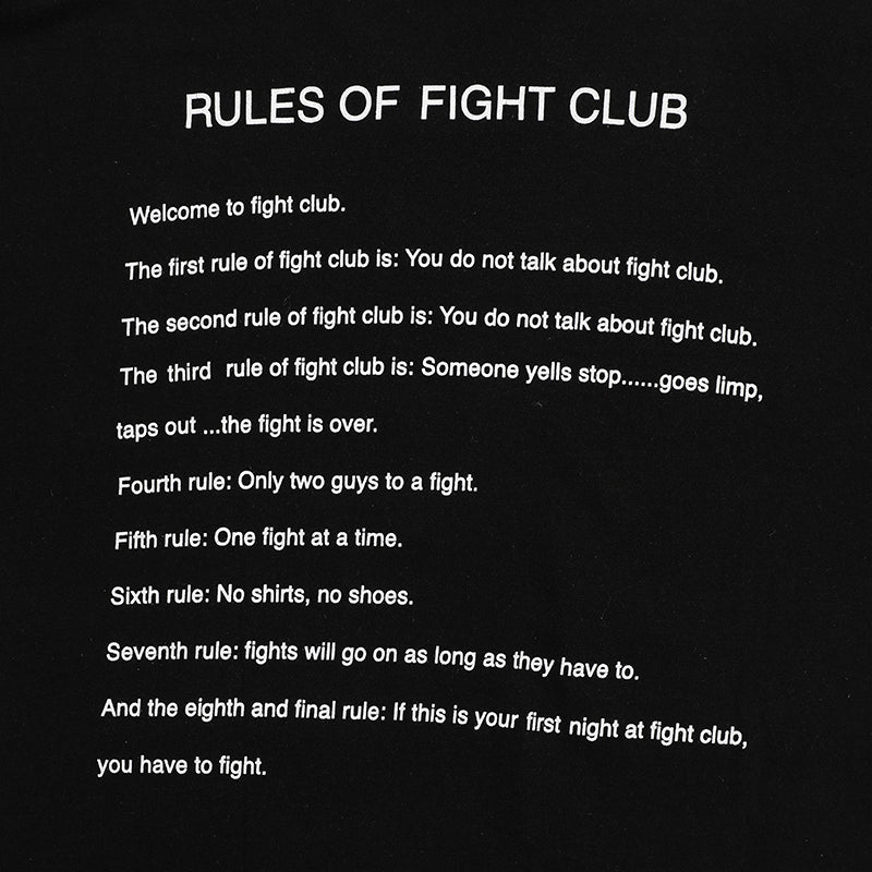 00s Fight Club  t shirt