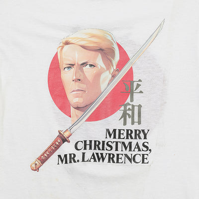 80s Merry Christmas、Mr.Lawrence "平和” t shirt