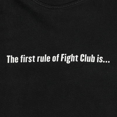 90-00s Fight Club "The first rule of Fight Club is..."  t shirt