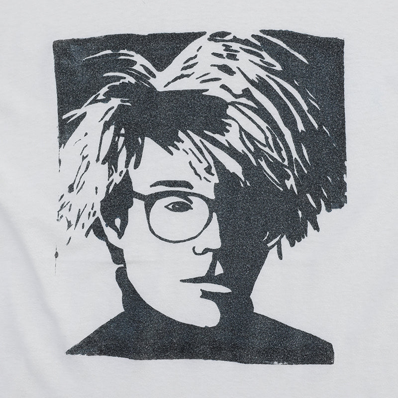 80s Andy Warhol self portrait t shirt