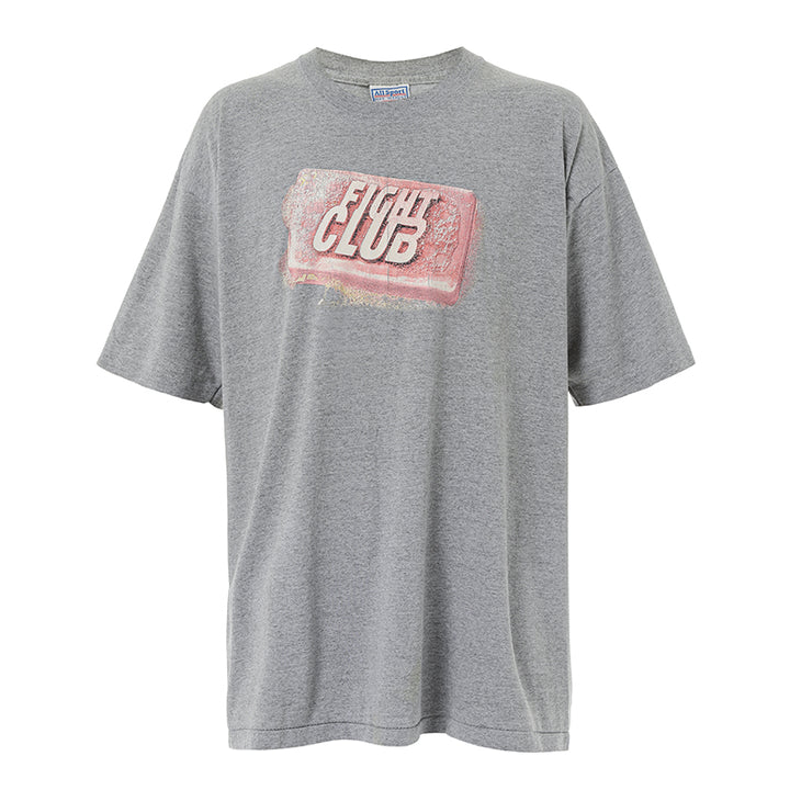【新品】weber Fight Club T shirt GREY XL 90s Fight Club t shirt – weber