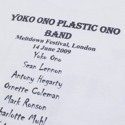 00s Yoko Ono Plastic Ono Band t shirt