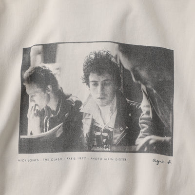 90s agnes b. "The Clash" swing top