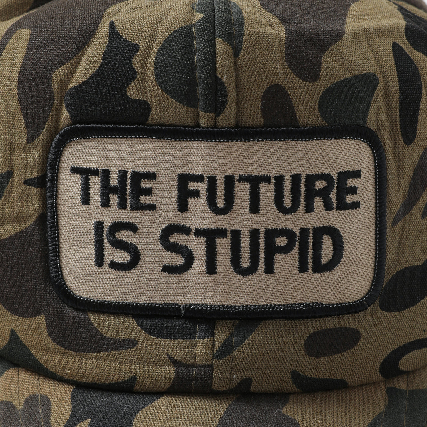 90s Jenny Holzer "The Future is Stupid" cap