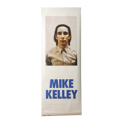 10s Mike Kelley MOCA Exhibition Banner (golden bear)