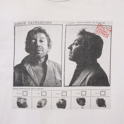 80s Serge Gainsbourg long sleeve t shirt