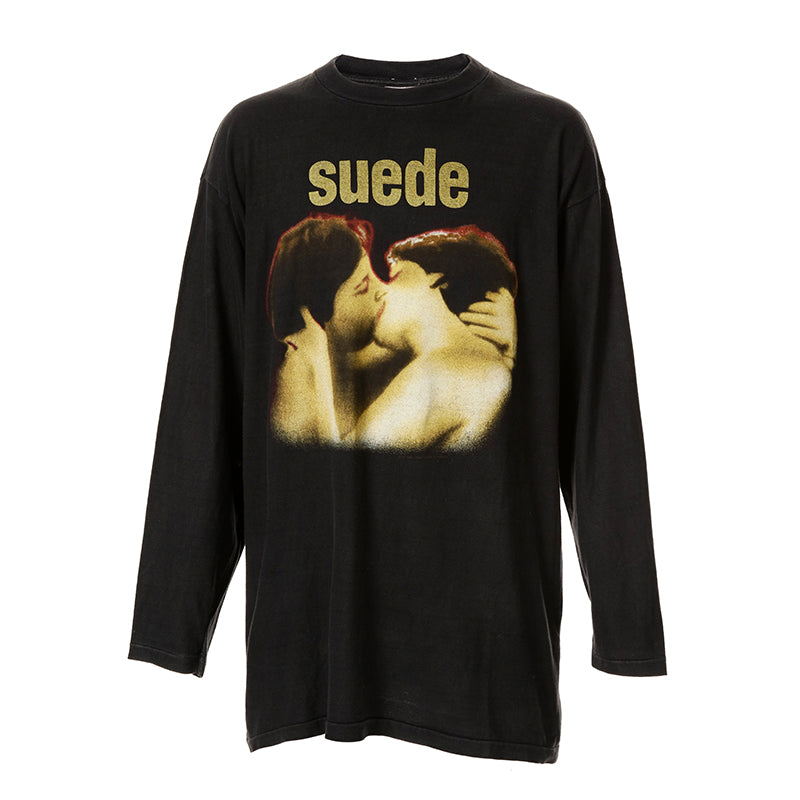 90s Suede long sleeve t shirt