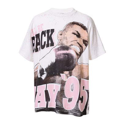 90s Mike Tyson " I'LL BE BACK" t shirt