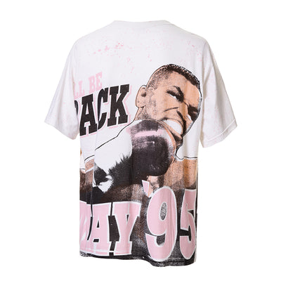 90s Mike Tyson " I'LL BE BACK" t shirt