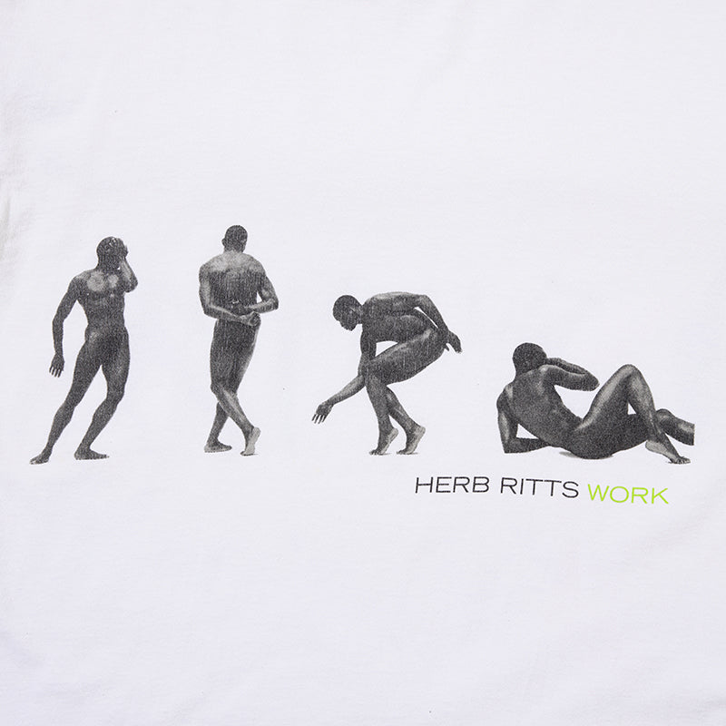 90s Herb Ritts "WORK" t shirt