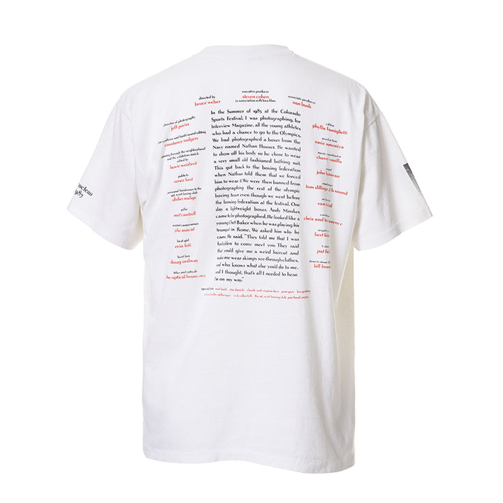 80s Broken noses film by Bruce Weber t shirt- – weber