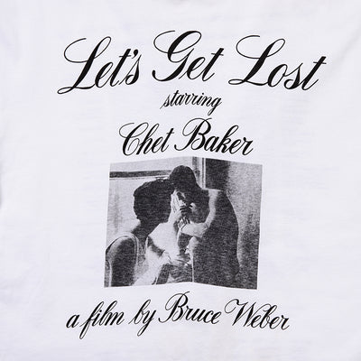 80s Let's get lost film by Bruce Weber t shirt
