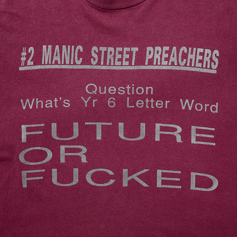 90s Manic Street Preachers "Symphony of Tourette" t shirt