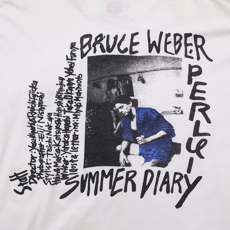 80s Bruce Weber summer diary t shirt