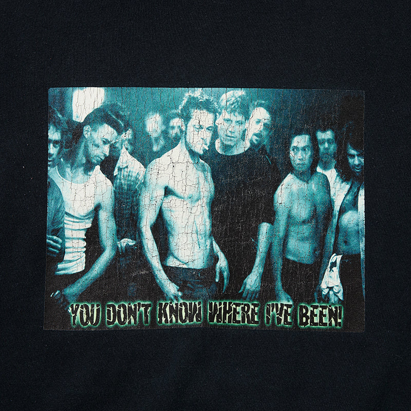 00s Fight Club "You don't know where I've been!" t shirt