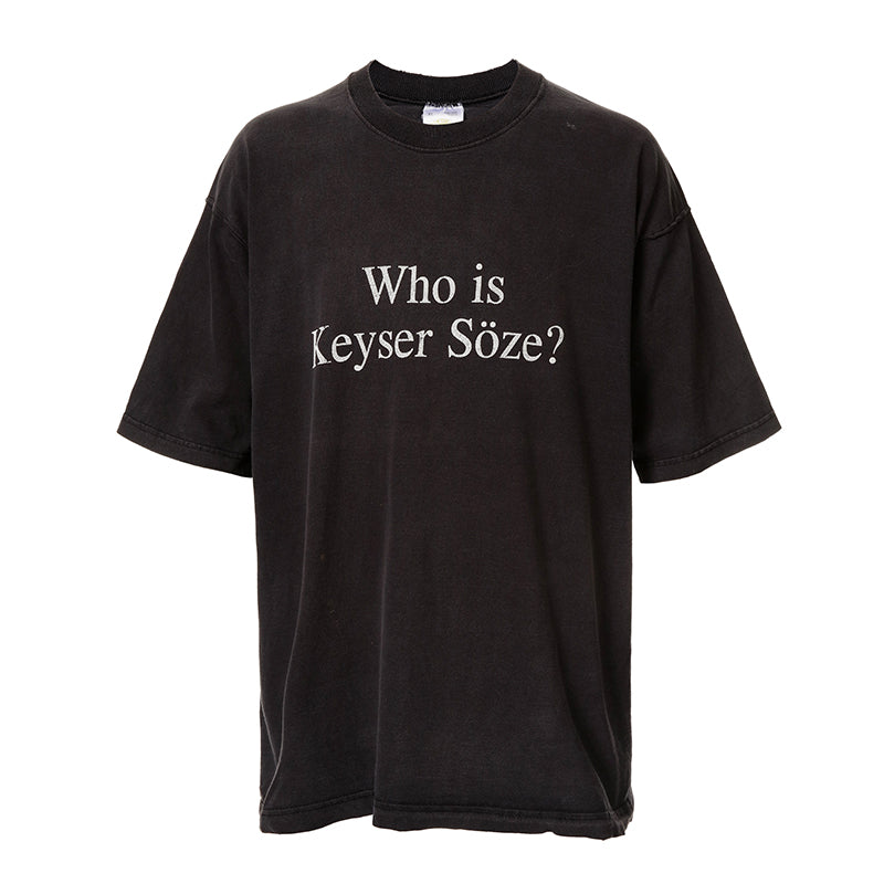 90s The Usual Suspects "Who is Keyser Soze ?" t shirt